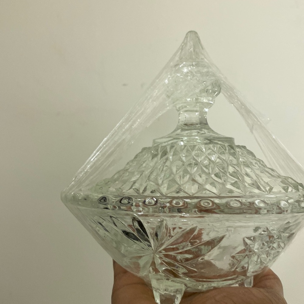 Glass Candy Dish